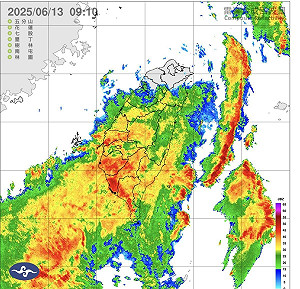 熱帶性低氣壓登陸花蓮!南部雨9小時狂噴200毫米 專家研判雨勢減緩時間點
