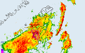 雨勢持續增強！高雄10點起茂林區停班停課
