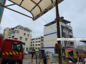 看病看到一半警報大響!東勢農民醫院竄濃煙 150人緊急疏散