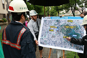 高雄市區強降雨  陳其邁視察排水防洪系統運作  