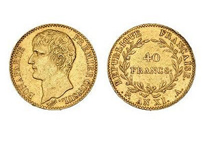 總價值破1億！ 法拍賣行出售上千古金幣 差點埋沒在鄉村房屋牆壁裡