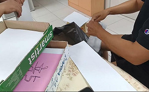 (影)高雄雙罷劫手撕連署  嗆黃捷「關心我們就借碎紙機」網批：去找柯志恩啦！