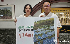 「小二甲」含被起訴的力暘沒電業執照卻發電  蔡育輝：勿圖利業者否則告發