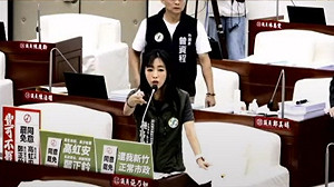 竹市府臉書直播高虹安反罷宣講 綠議員要求政風處徹查