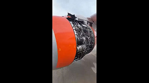 (影) 俄機場事故頻發！ 客機引擎外殼脫落 土航連2次「忘記」行李引眾怒