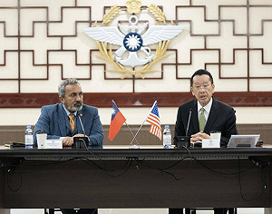 顧立雄接見美「國會台灣連線」訪團 感謝對臺灣安全深切支持