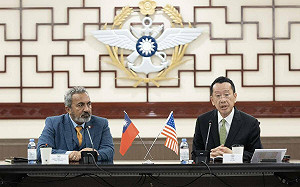 顧立雄接見美「國會台灣連線」訪團 感謝對臺灣安全深切支持