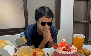 台中黑戶青年過21歲生日吃速食感動泛淚! 許願工作賺錢還大家人情