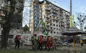 (影) 俄對基輔最致命性攻擊！32導彈、440無人機狂襲 平民死傷逾200人