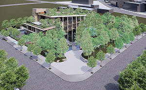 羅布森圖書館動土 盧秀燕：實現為南屯設圖書館政見