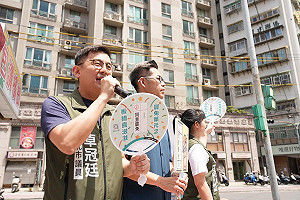 催三階罷免!山田摩衣卓冠廷偕罷團路口宣講