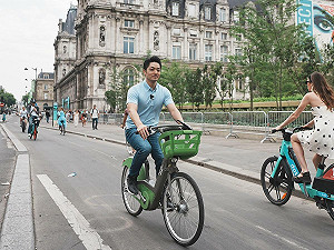 訪巴黎體驗共享單車  蔣萬安讚尖峰時段優惠:值得交通局參考