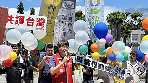 大罷免首戰!民主行動隊進軍花蓮 「葉霸」與地方罷團民團溫馨響應