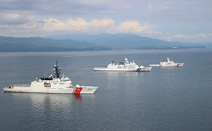 專論》應對中國第二海軍灰色地帶作戰   日美菲海巡再度聯合演練 