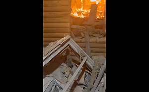 (影) 俄克里米亞基地遭摧毀! 恩格斯機場又挨轟 8油槽嚴重受損