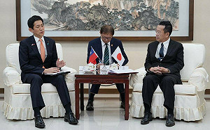 接見日本眾議員小林鷹之 顧立雄盼台日攜手維護區域和平穩定