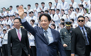 給軍校畢業生3期許 賴清德再提團結：反共、反滲透、反併吞