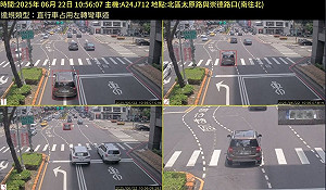 台中北區增4處科技執法設備  警方：事故減6成