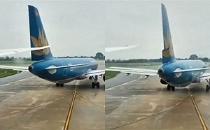 (影)越南驚傳飛機碰撞嚴重事故! 波音787「一刀切開」空中巴士機尾