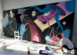 夢境+現實 駁二插畫引民眾入異想世界