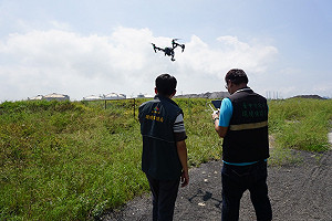 空中｢鷹眼稽查｣ 非法堆置場無所遁形
