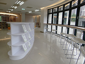 桃市圖中壢分館一樓空間大改造   新增兒童室區