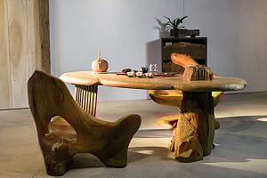 木藝與茶品怎對話?  創作擦出新火花！