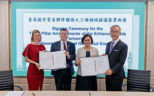 開嶄新篇章！台英簽署三項領域協議 提升雙邊貿易夥伴關係