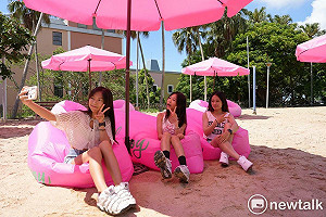 暑假開始了！ 麗寶樂園打造精靈降臨、粉色系沙灘 會員免費升等