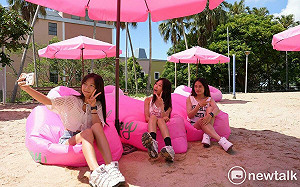 暑假開始了！ 麗寶樂園打造精靈降臨、粉色系沙灘 會員免費升等