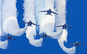日本航空自衛隊「藍色衝擊波」7月12、13日再飛大阪世博