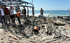 以色列空襲加薩港口附近咖啡館!  釀逾40死 加薩稱傷亡多為婦女與兒童