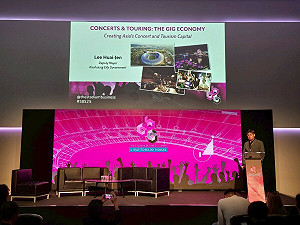 高雄演唱會經濟獲國際肯定  李懷仁代陳其邁赴英行銷  