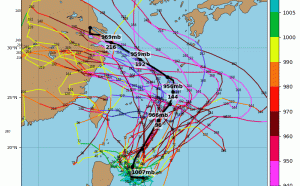 海面將雙颱共舞？各國預測模式出爐  專家：對台頗具威脅