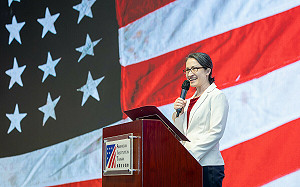 出席「美國獨立紀念日酒會」蕭美琴感謝美挺台讓台灣知道並不孤單