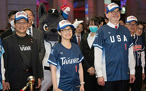 與蕭美琴出席美國國慶酒會 林佳龍：盼台美攜手守護民主自由