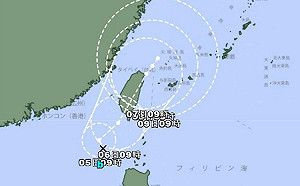 因應準丹娜絲颱風可能襲台 政院啟動防颱整備作業