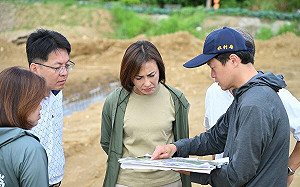 勘查大樹和山光電案場  邱議瑩要求強化防汛準整備