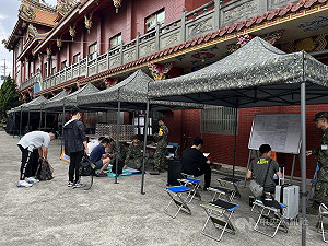 漢光41號軍演教召 陸軍206旅全旅動員