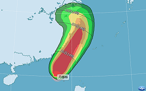不排除「丹娜絲」登陸！氣象署：今晚發陸警