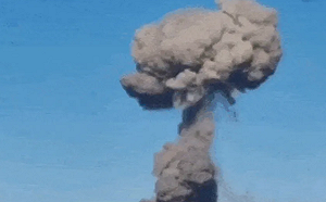 烏軍導彈倉庫被炸毀? 俄空襲日托米爾 釀大爆炸驚見「蘑菇雲」