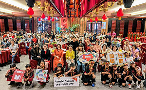 展望會高屏助學感恩餐會  自立青年現身分享生命故事 