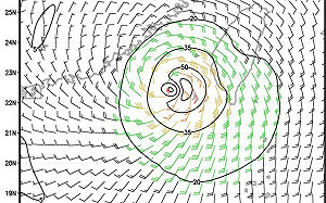 中颱「丹娜絲」颳10級強風！鄭明典示警：今晚不要出門