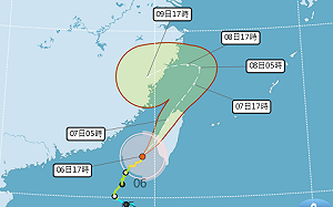 丹娜絲來襲！全台強風、豪雨警報齊發：澎湖最大陣風14級