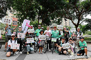 颱風直撲南部陳亭妃回防守護台南  妃妃鐵馬隊繼續應援新北