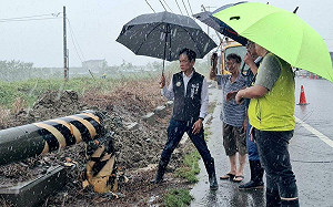 「丹娜絲」釀台南各地區停電 林俊憲籲：多給予台電包容與鼓勵