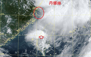 丹娜絲「海面重組」撲向中國！鄭明典：馬祖慎防颱風強對流
