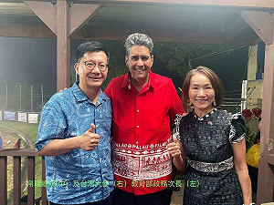 被爆出訪攜配偶同行 張廖萬堅澄清:全程自費亦未申請補助