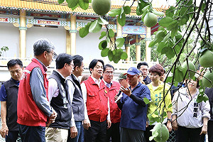 赴台南麻豆、北門視察災情  賴清德：從優從速從寬辦理復原與補助申請