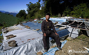 現場直擊》102歲老兵獨居深山  退輔會整建百歲居   主委嚴德發親迎入住 